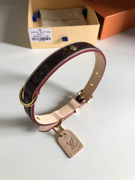 louis vuitton dog collar replica ebay|luxury dog collars louis vuitton.